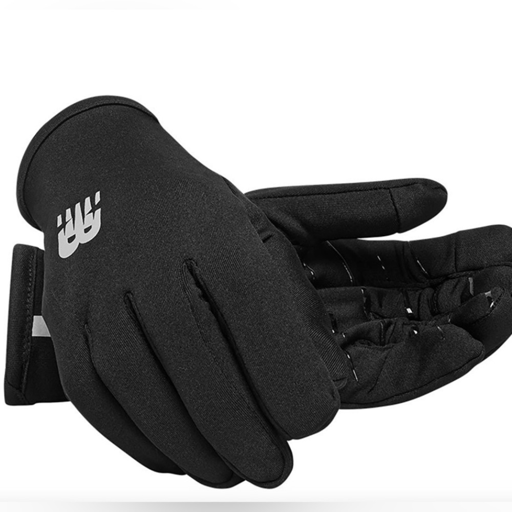 New Balance Black Running Gloves - unisex